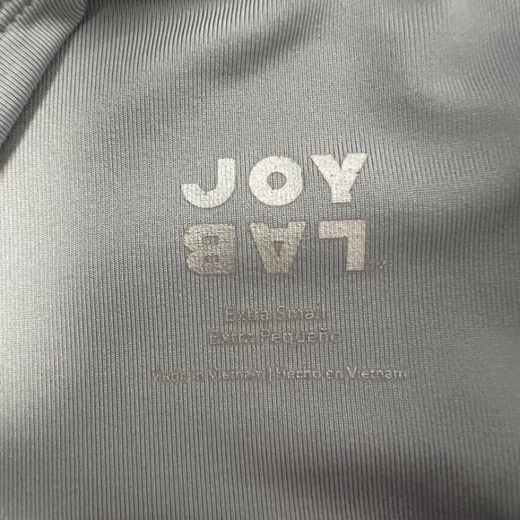 Joy Lab Womens Mid Rise Gray/Red Ankle Athletic Leggings Inside Pocket Size XS - Picture 8 of 9